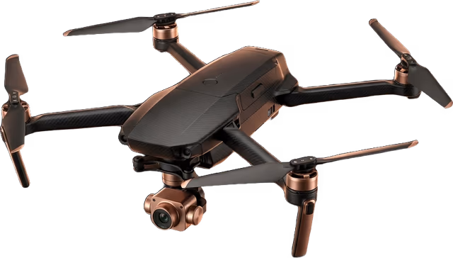 Drone d'inspection de toiture Maison Tahri